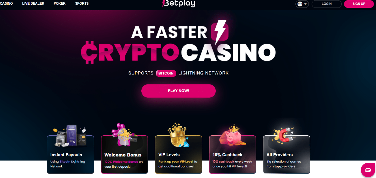 BetPlays Casino Review: 100% Bonus Up To €99, 1st Deposit Of Betplays