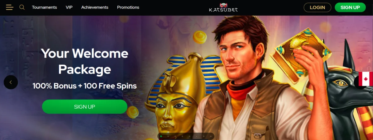 KatsuBet Casino Review:- Enjoy 100% Bonus Up To $1500 + 100 Free Spins